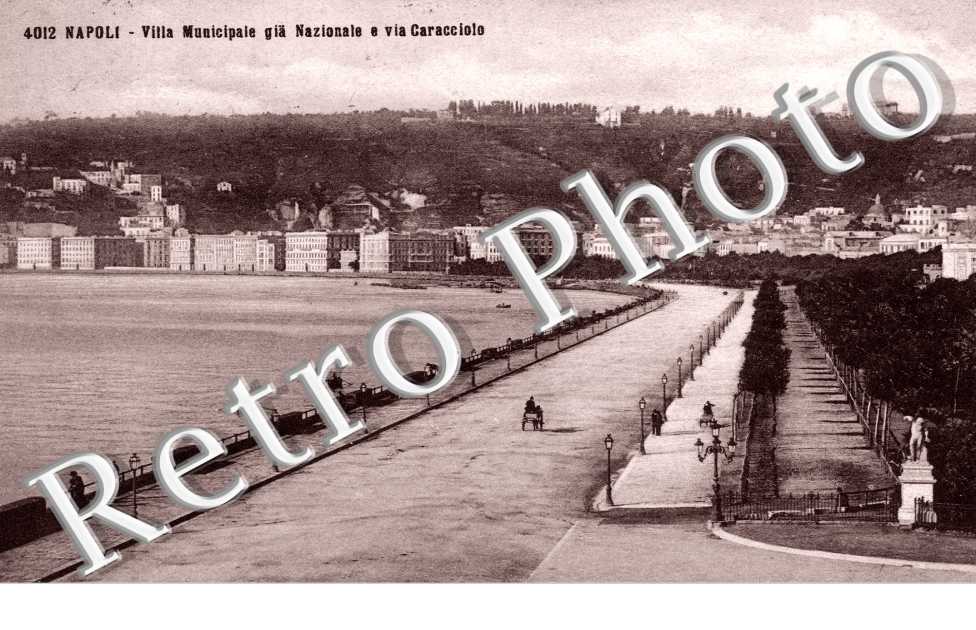 Villa Municipale gia Nazionale e via Caracciolo