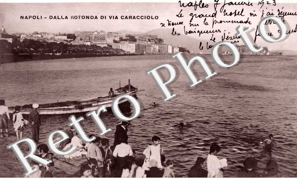panorama dalla rotonda di via Caracciolo