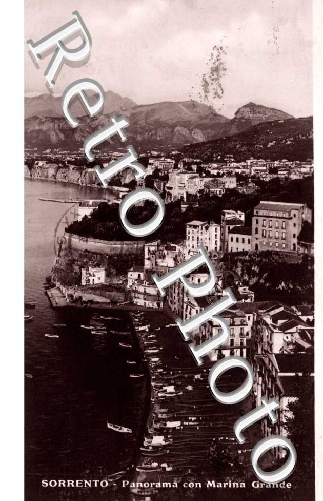 panorama con marina grande