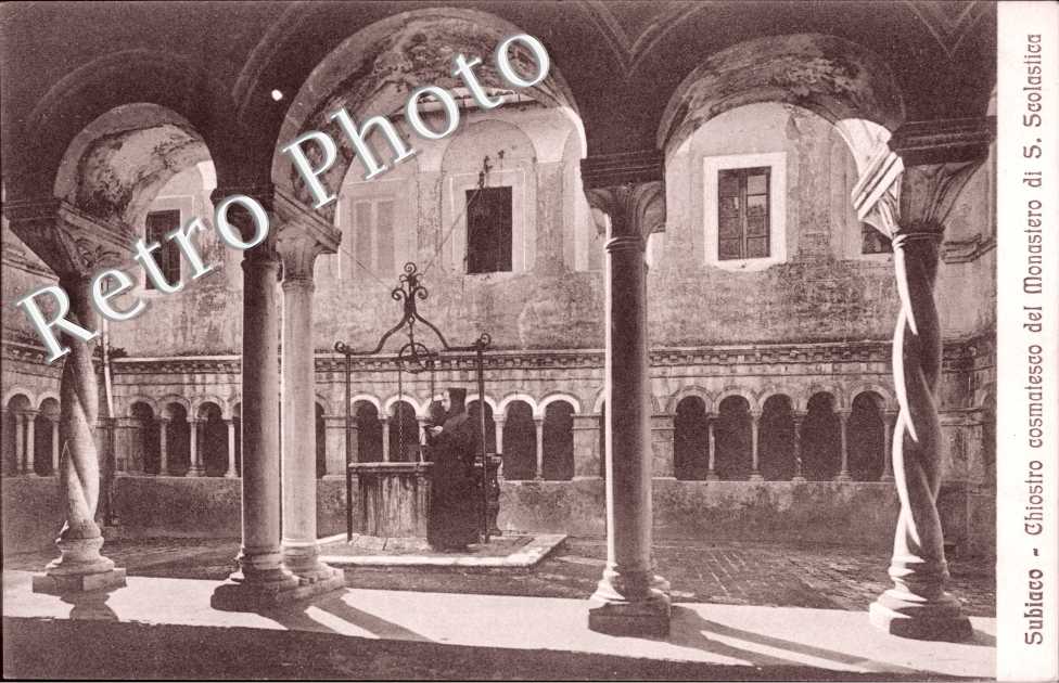 chiostro cosmatesco del monasterio di s scolastica
