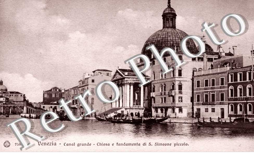 Canal Grande, Chiesa e Fondamenta di San Simeone piccolo