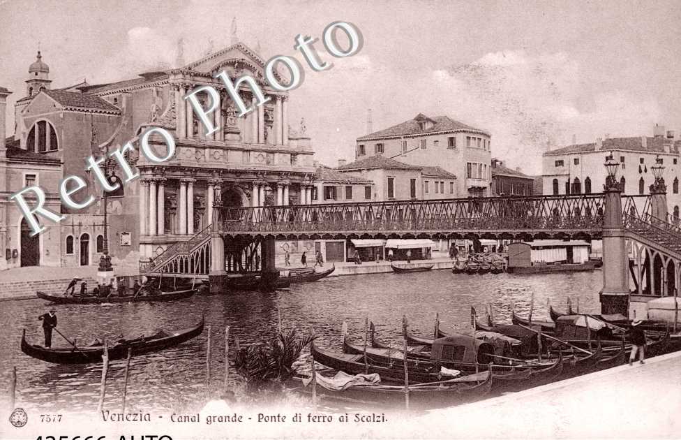 Ponte di ferro al Scalzi