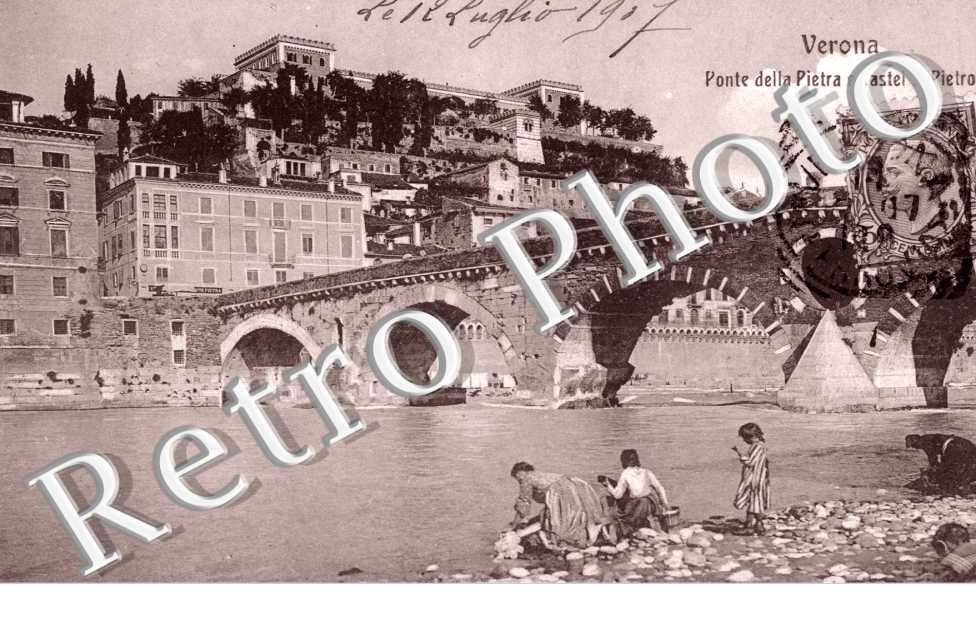 Ponte della Pietra e Castel San Pietro