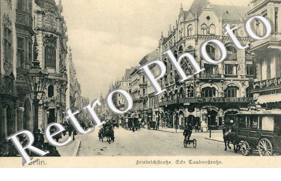 Friedrichstrasse, Ede Laubenstrasse