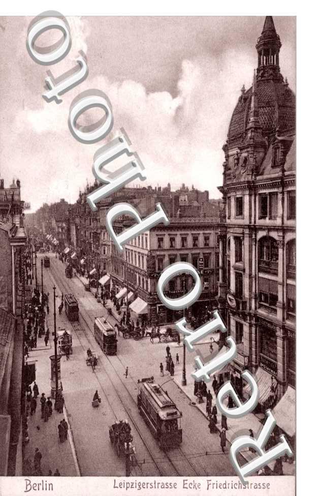 Leipzigerstrasse Ecke, Friedrichstrasse