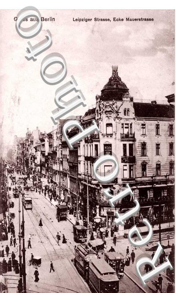 Leipzigerstrasse Ecke, Wilhemstrasse