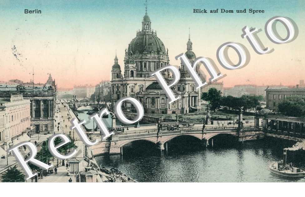 Blick auf dom und Spree