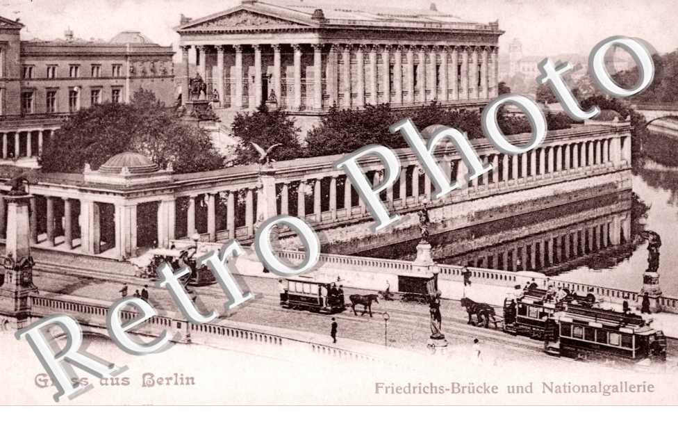 Friedrichs Brucke und Nationalgallerie