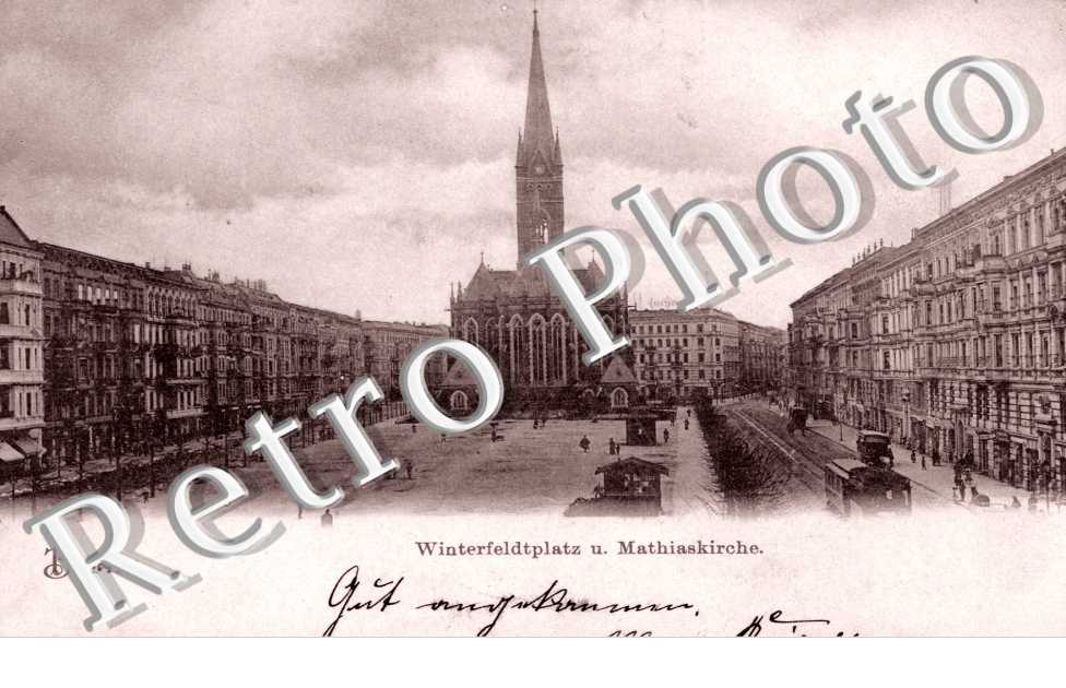 Winterfeldtplatz u. Mathiaskirche