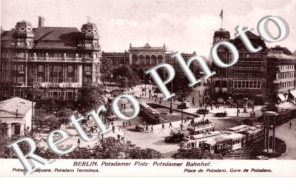 Postdammer Platz, Postdammer Bahnof