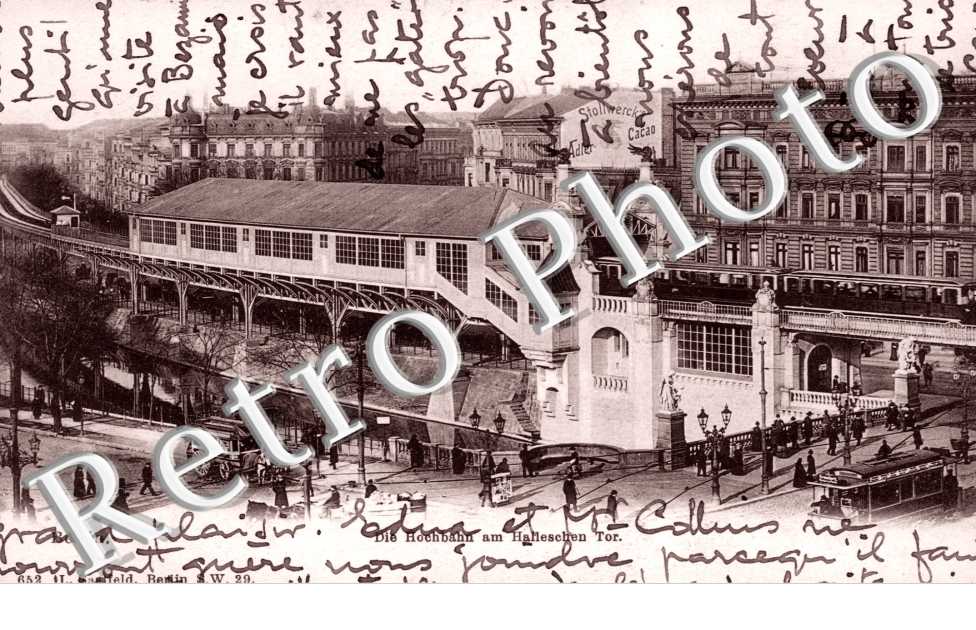 Die Hochbahn am Halleschen Tor