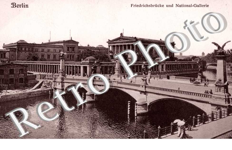 Friedrichsbrucke und National Gallerie