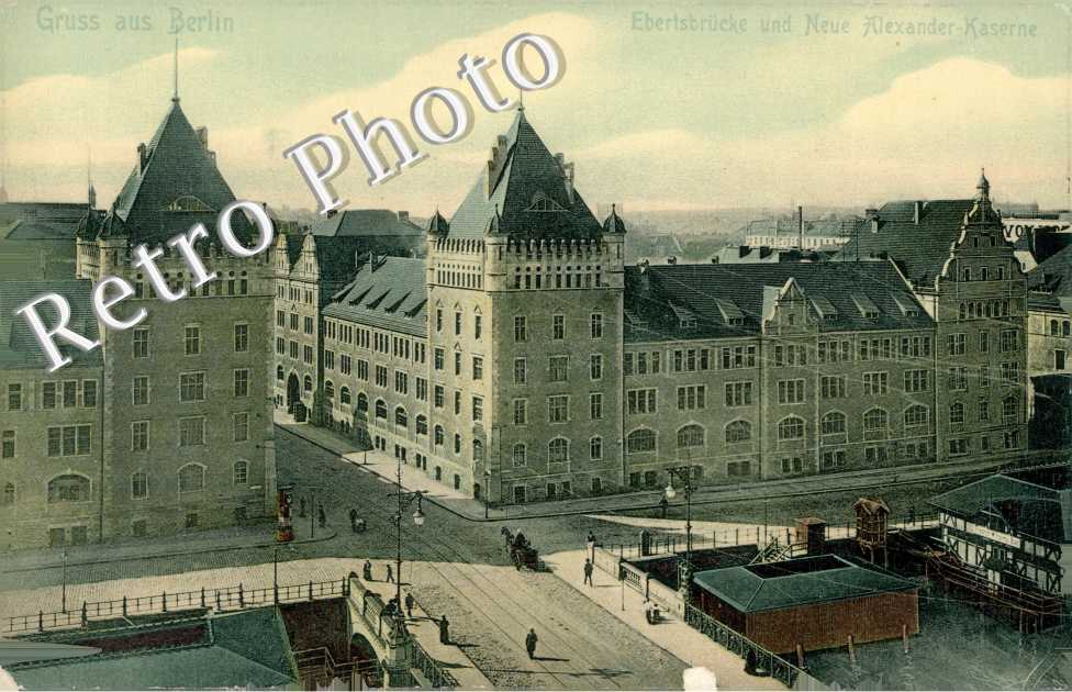 Ebertsbrucke und Neue Alexander Kaserne