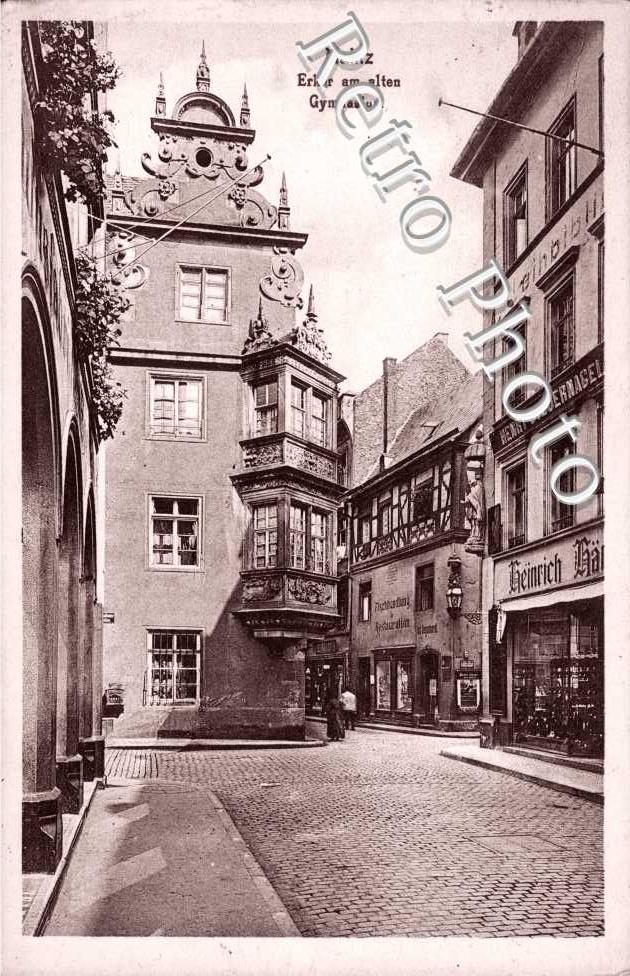 Erker am alten Gymnasium