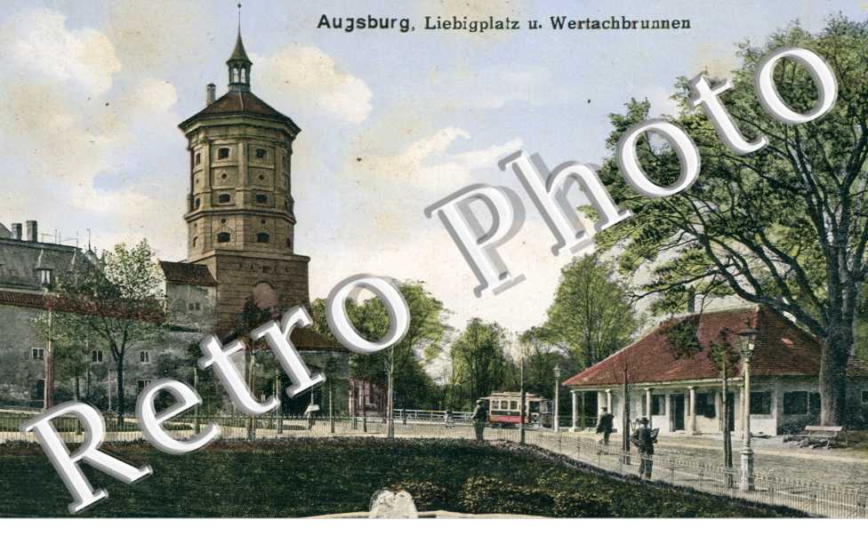 Liebigplatz und Wertachbrunnen