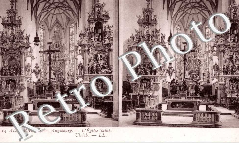 Augsburg, l&#039;Eglise Saint-Ulrich