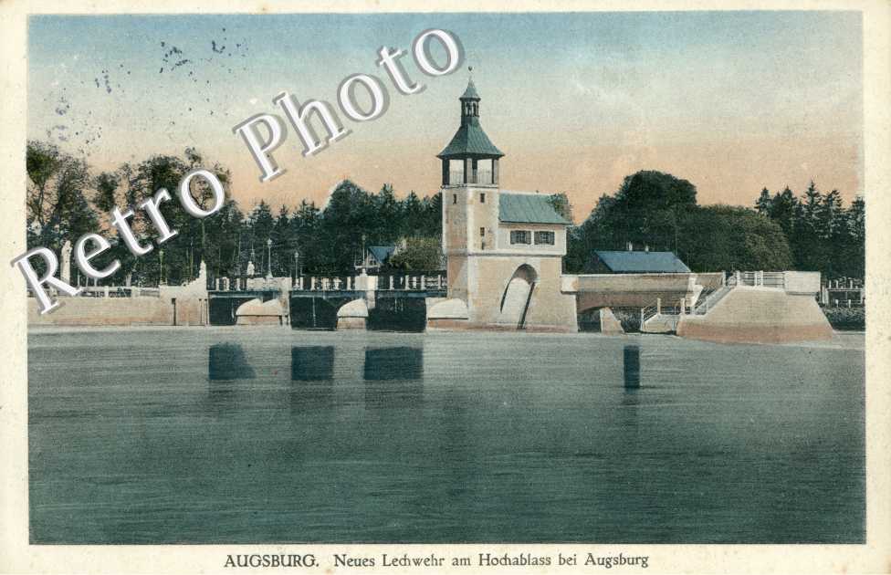 neues Lechwehr am Hochablass 