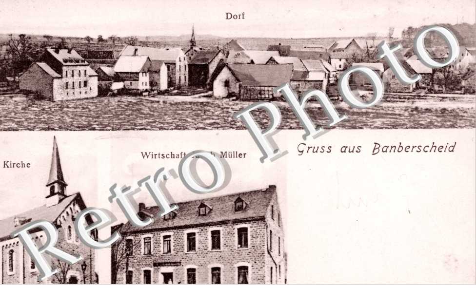 Wirstchaft Jacob Muller, Dorf, Kirche