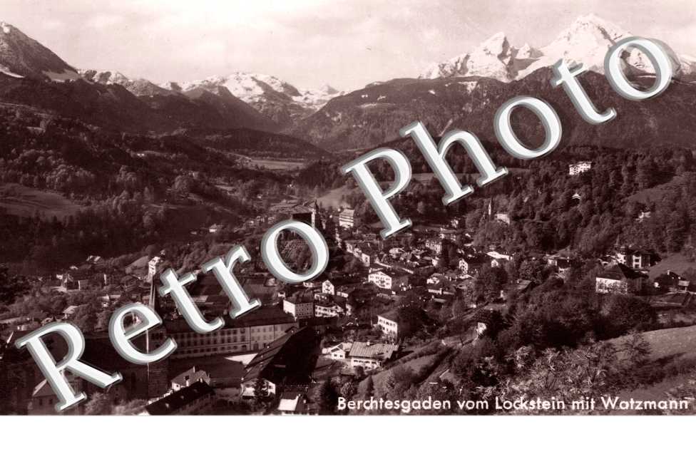 Berchtesgaden vom Lockstein mit Watzmann