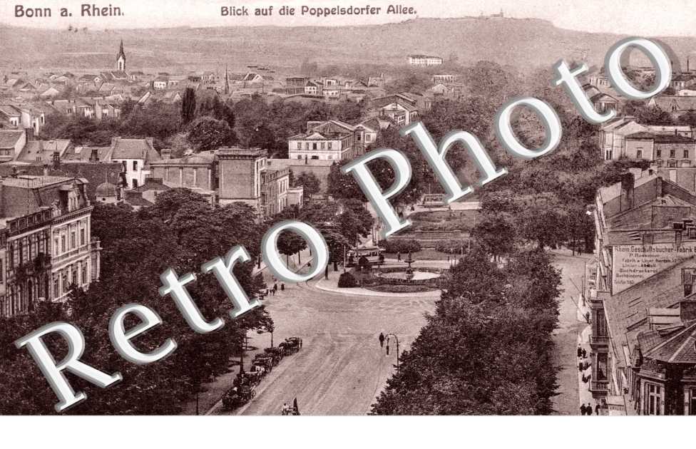 Blick auf diePoppelsdorfer Allee