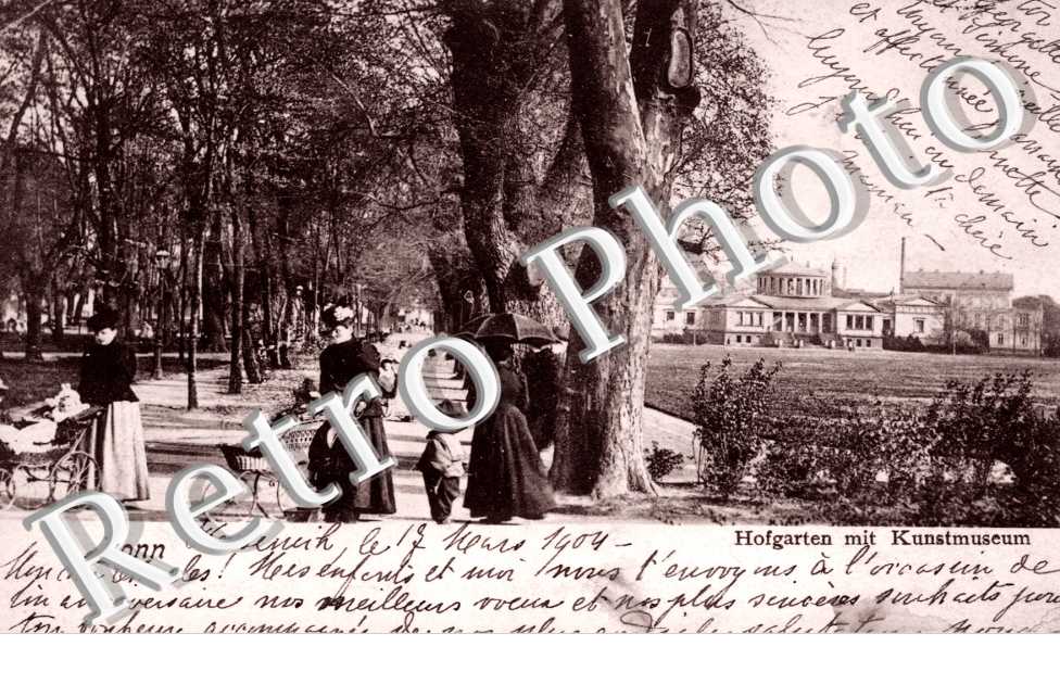 Hofgarten mit Kunstmuseum