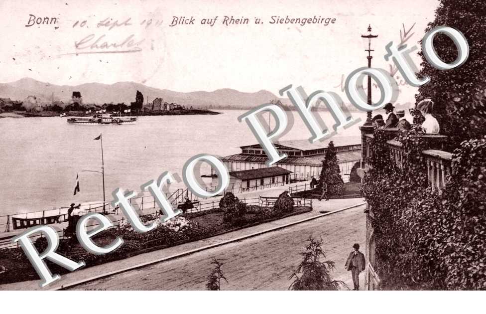 Blick auf Rhein und Siebengebirge