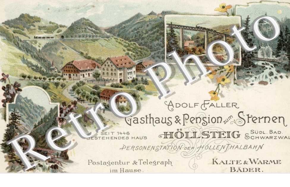 Adolf Faller, gasthaus, pension