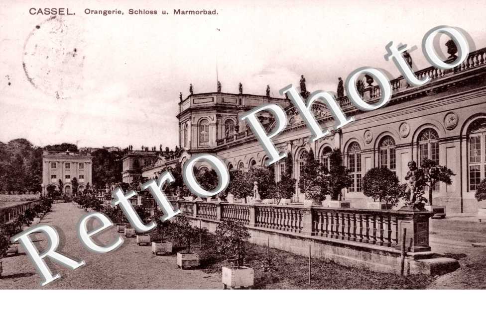 Orangerie, Schloss un Marmorbad
