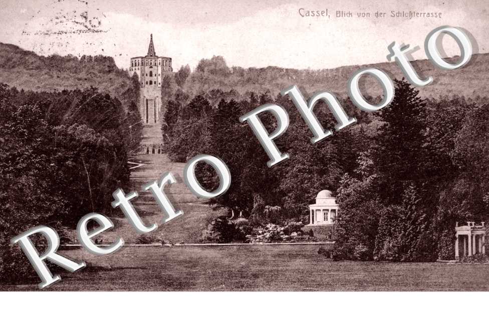 Cassel, Blick von der Schlossterrasse