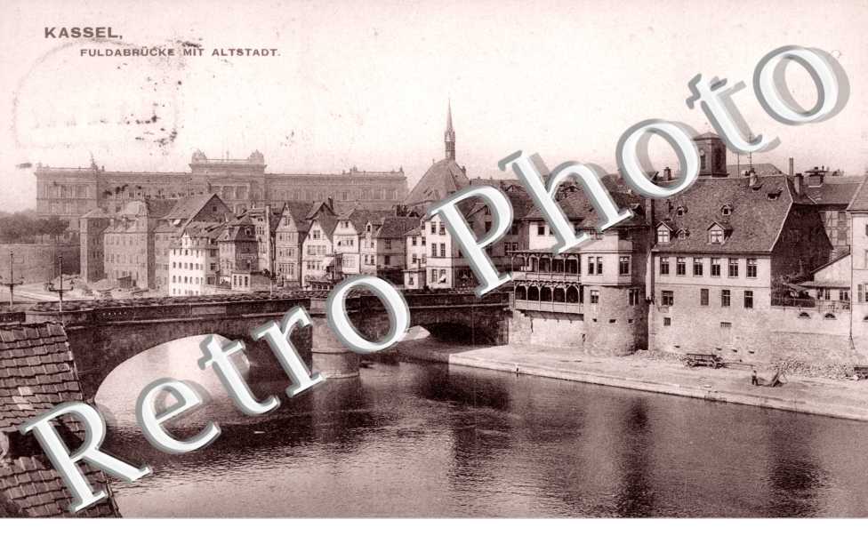Fuldabrucke mit Altstadt