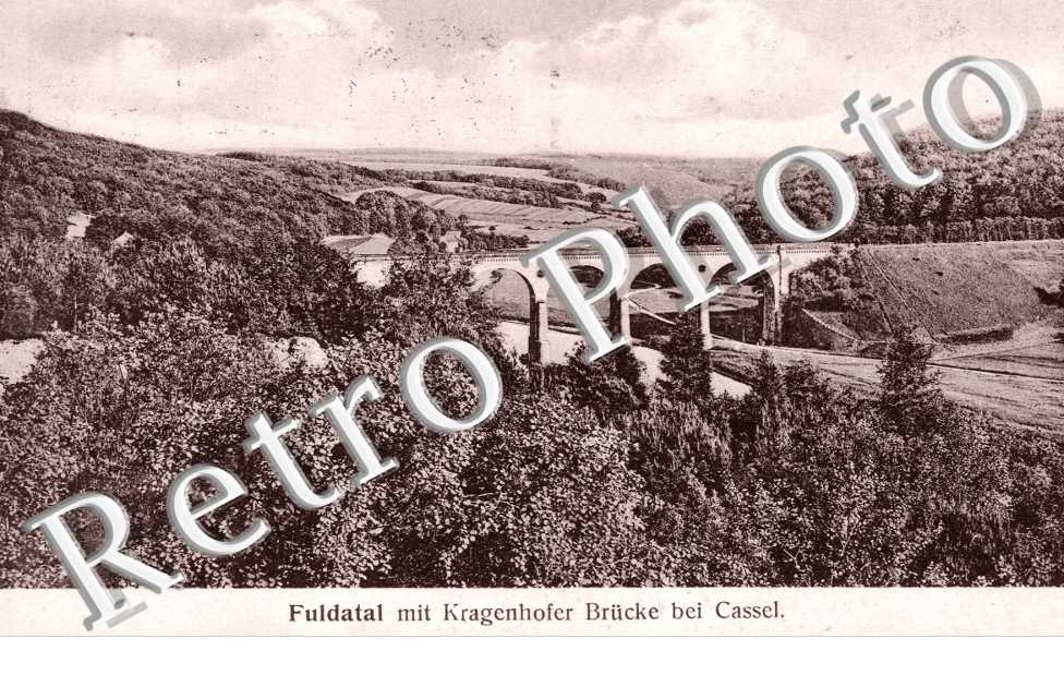 Fuldatal mit kragenhofer Brucke bei cassel