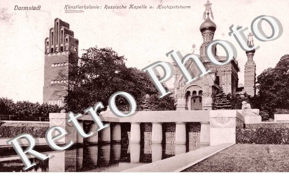 Kunstlerkolonie Russische Kapelle und Hochzeitsturm