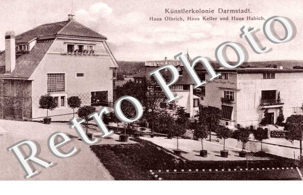 Haus Olbrich, haus keller und Haus Habich
