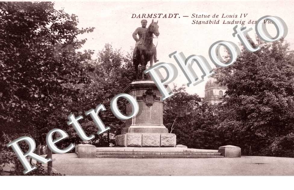 Statue de Louis IV. Standbild Ludwing des IV ten