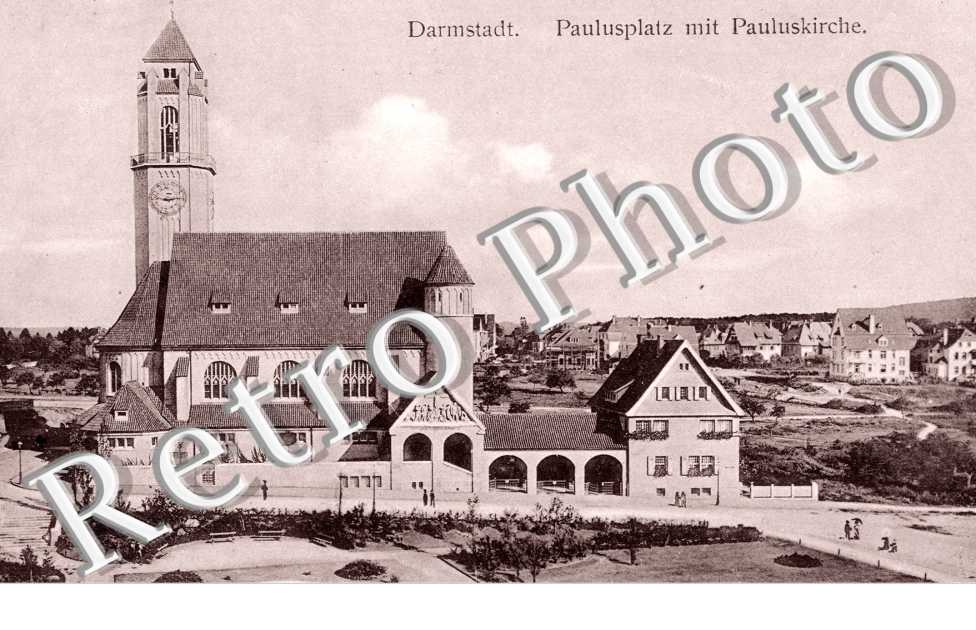 Paulusplatz mit Pauluskirche