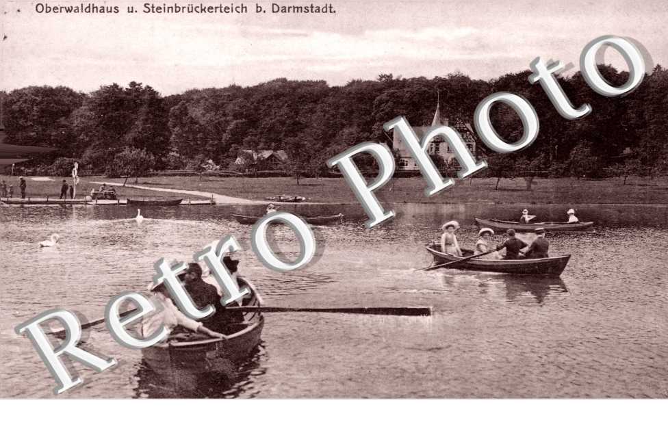 Oberwaldhaus und Steinbruckerteich b. Darmstadt