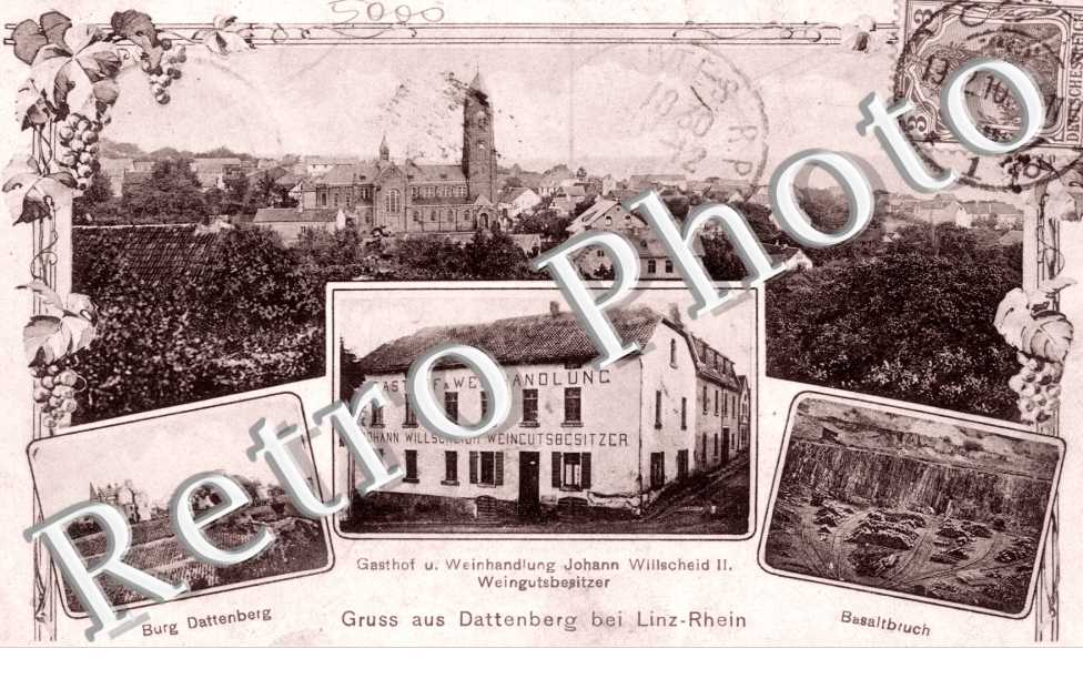 Burg Dattenberg, Besaltbruch, Gasthof Weinhandlung