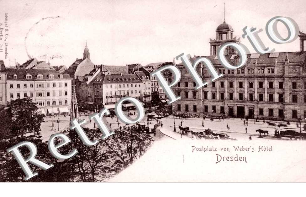 Postplatz von Weber&#039;s Hotel