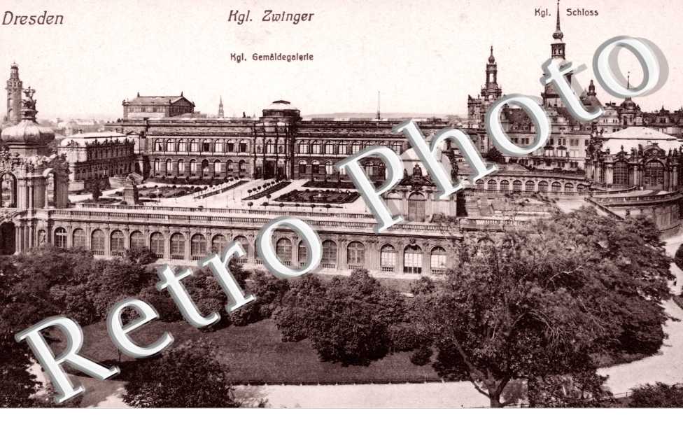 Roningl. Zwinger. Schloss