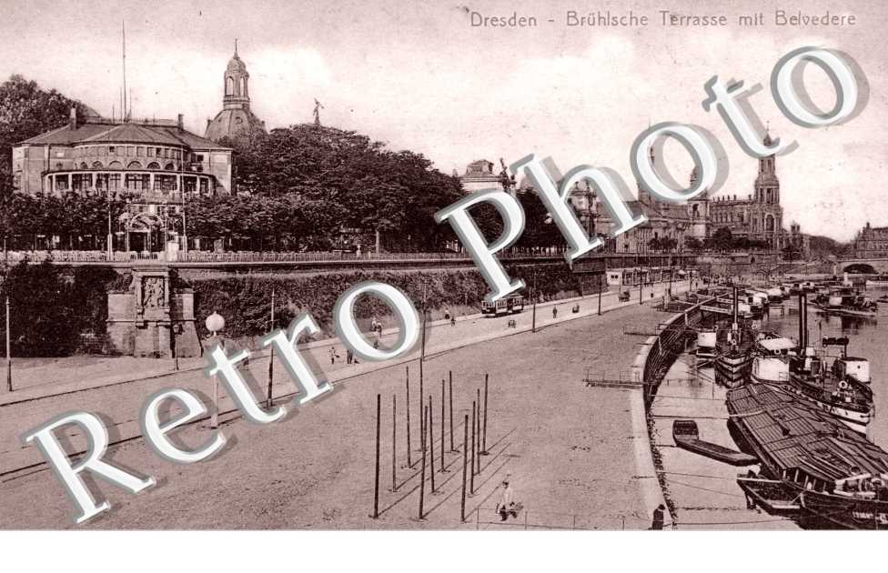 Bruhlsche Terrasse mit belvedere