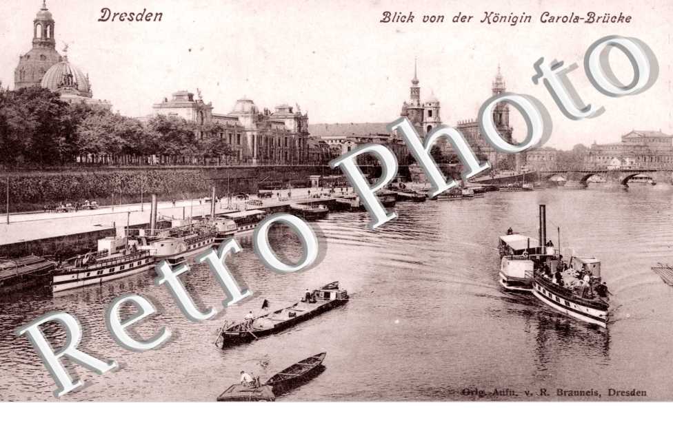 Blick von der Konigin Carola-Brucke