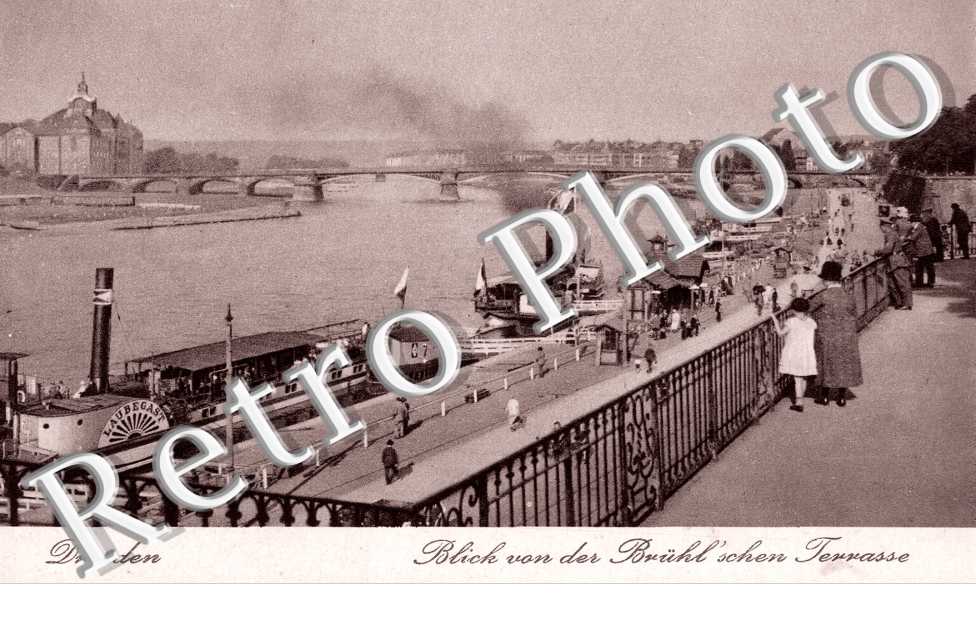 Blick von der Bruhl&#039;schen Terrasse