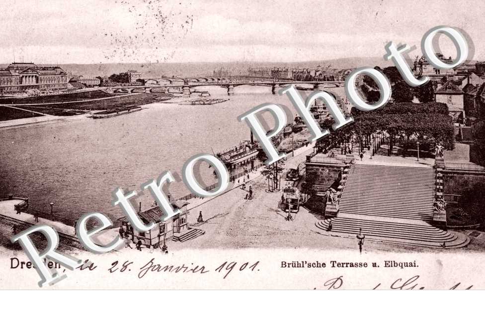 Bruhl&#039;sche Terrasse u. Elbquai