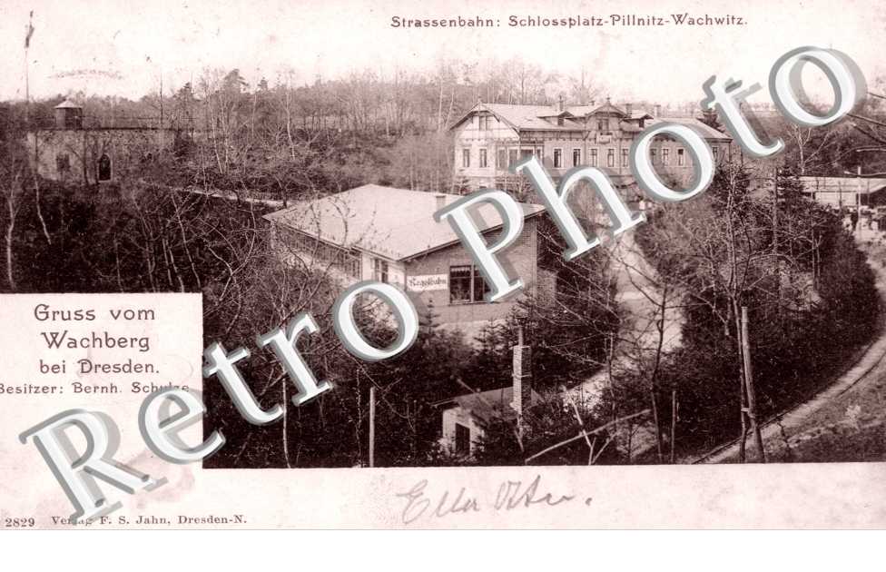 Strassenbahn: Schlossplatz-Pillnitz-Wachwitz