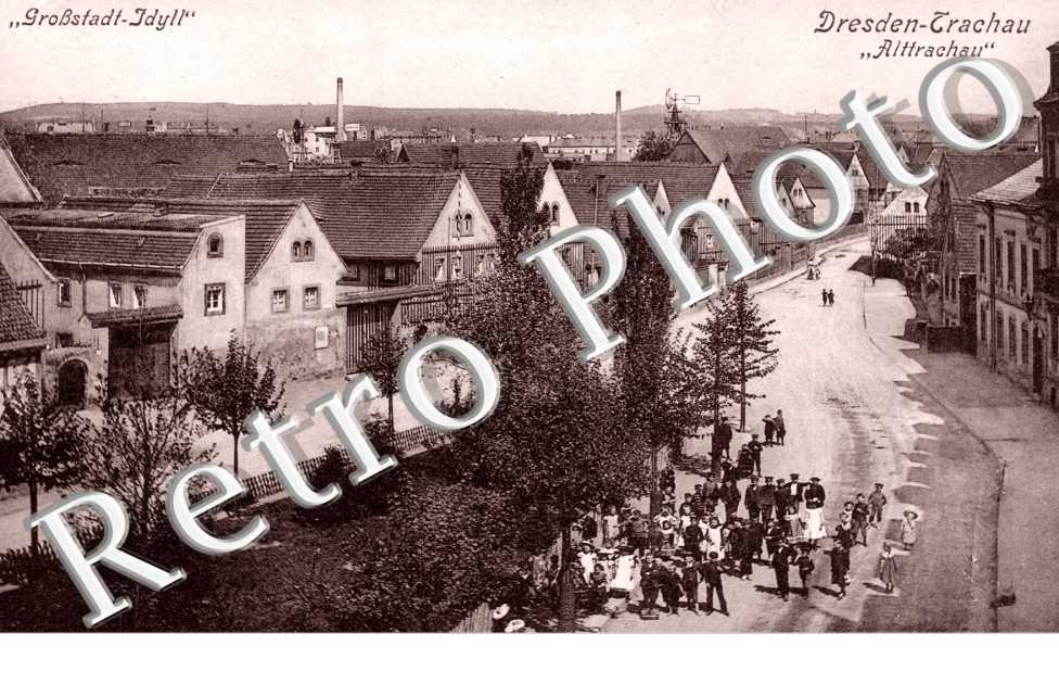 TRACHAU - Alttrachau, Grosstadt Idyll
