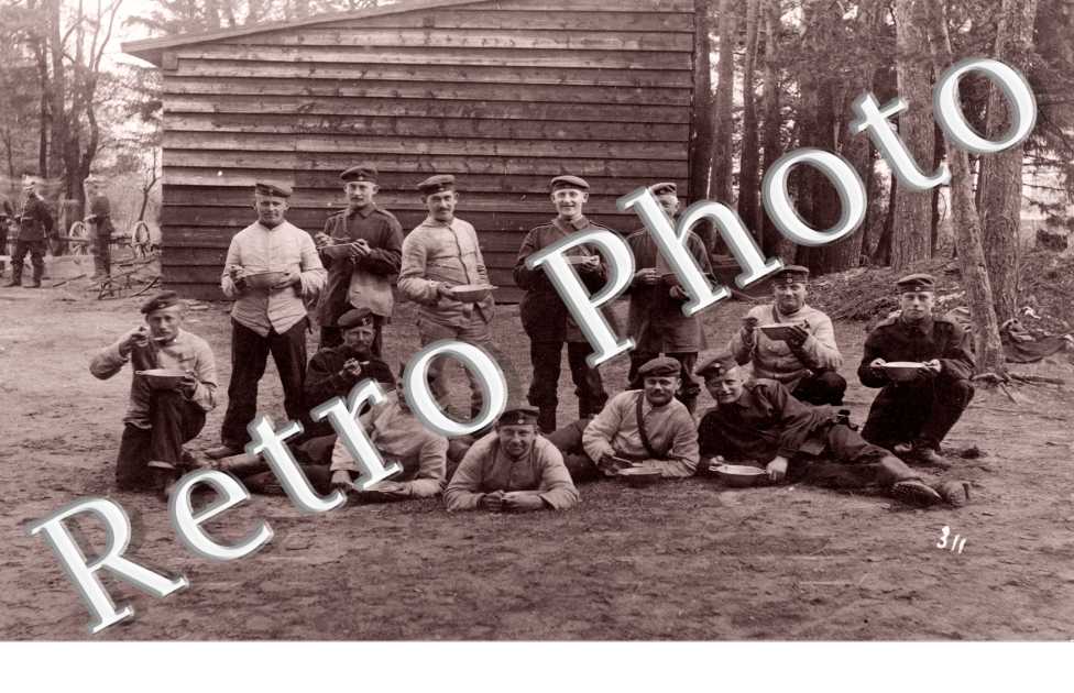 Des Soldats à la Soupe