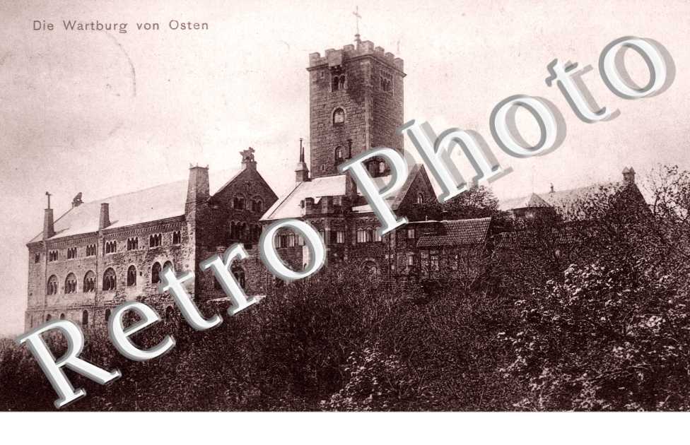 Die Wartburg Von Osten
