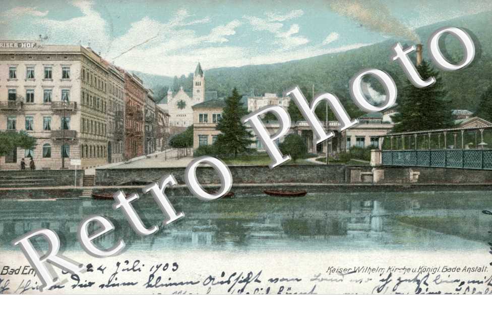 Kaiser Wilhelm Kirche und Konigl. bade Anstalt
