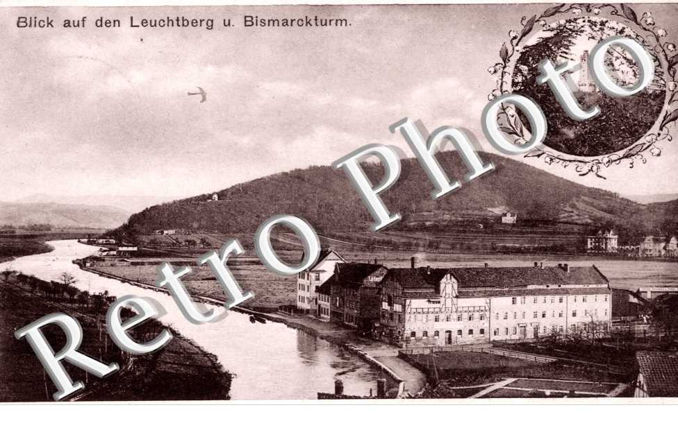blick auf den Leuchtberg u. Bismarckturm