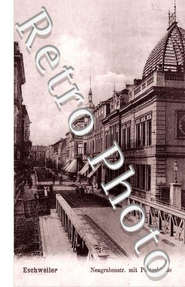 Neugrabenstrasse mit Postgebaude